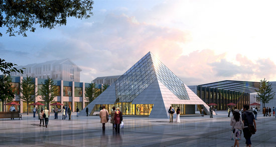 安康金字塔网架